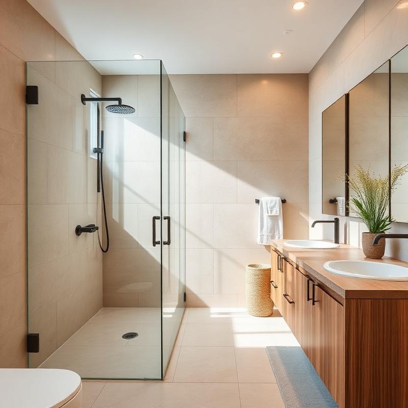 Reforma de baño con cambio de bañera por ducha y alicatado completo en Horta-Guinardó, Barcelona, por Llar Nova